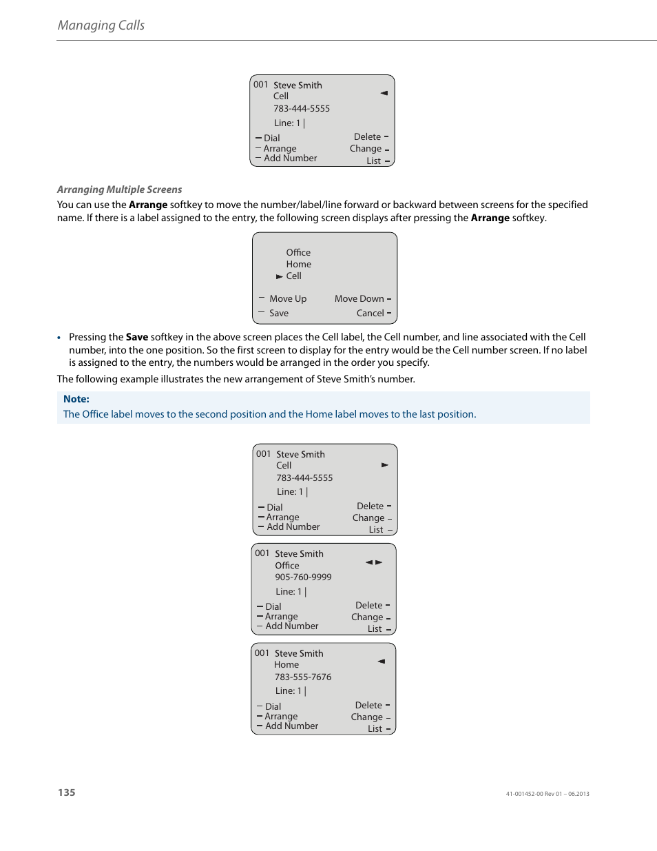 Managing calls | AASTRA 6737i User Guide EN User Manual | Page 142 / 214