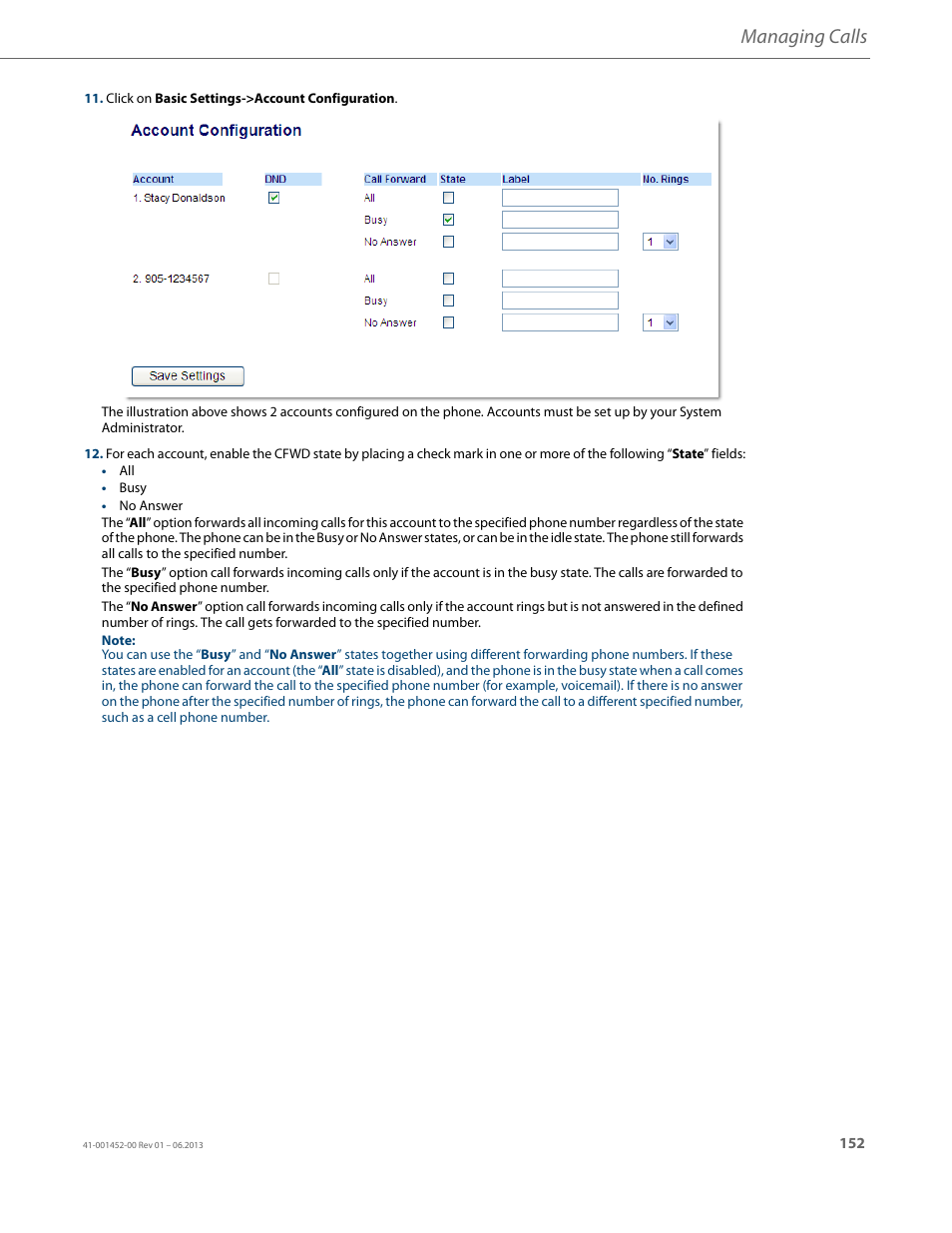 Managing calls | AASTRA 6737i User Guide EN User Manual | Page 159 / 214