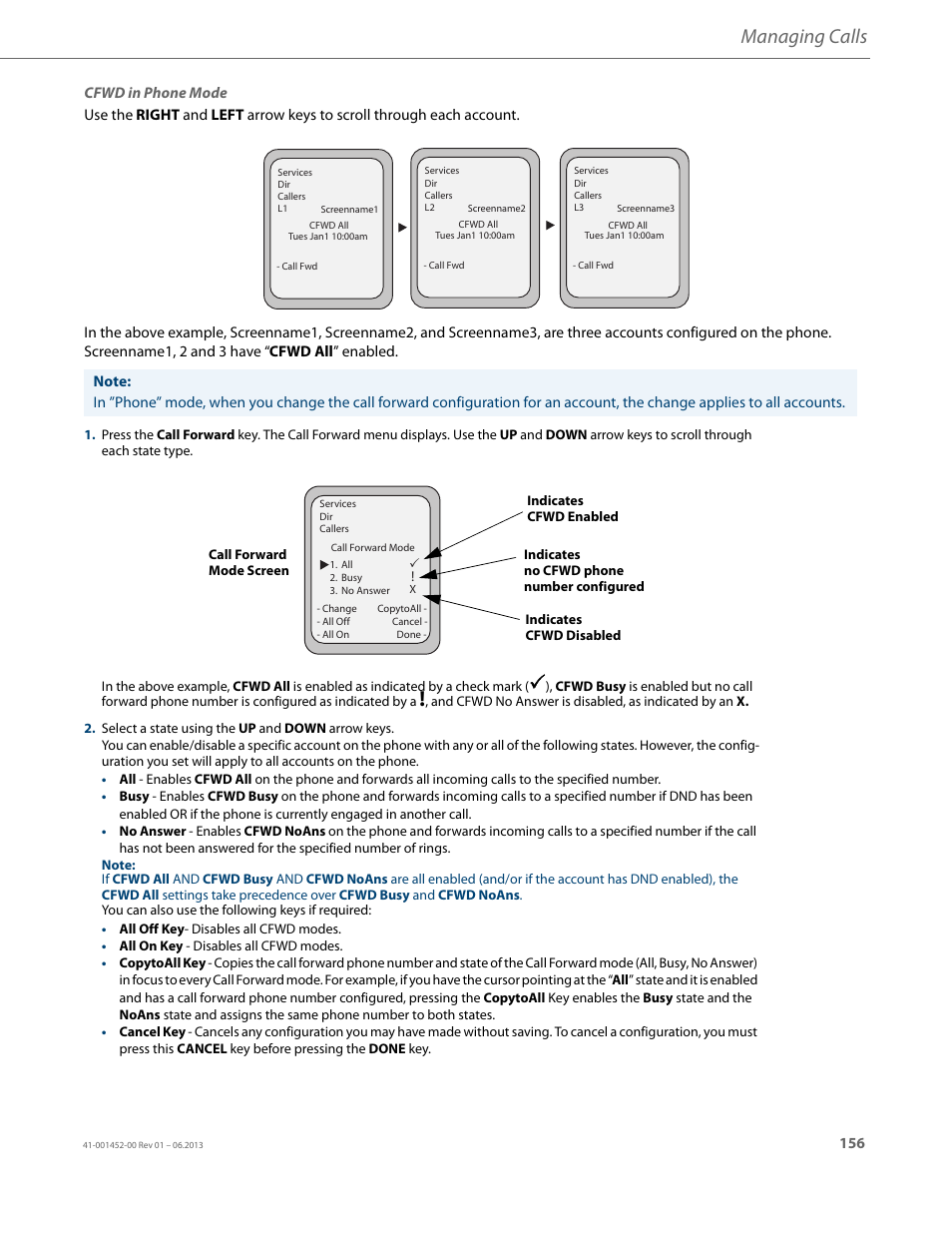 Managing calls | AASTRA 6737i User Guide EN User Manual | Page 163 / 214