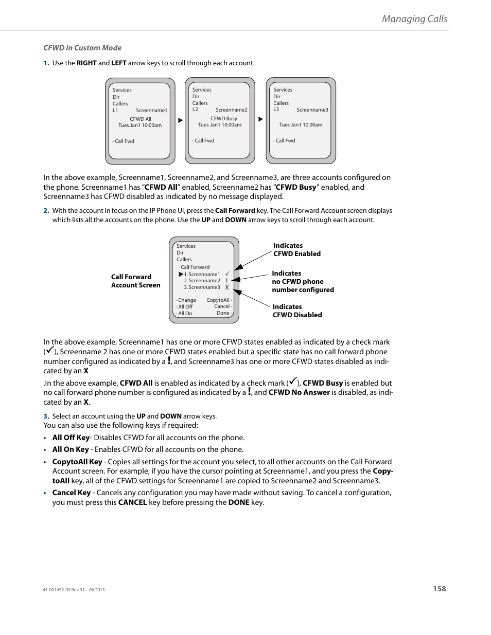 Managing calls | AASTRA 6737i User Guide EN User Manual | Page 165 / 214