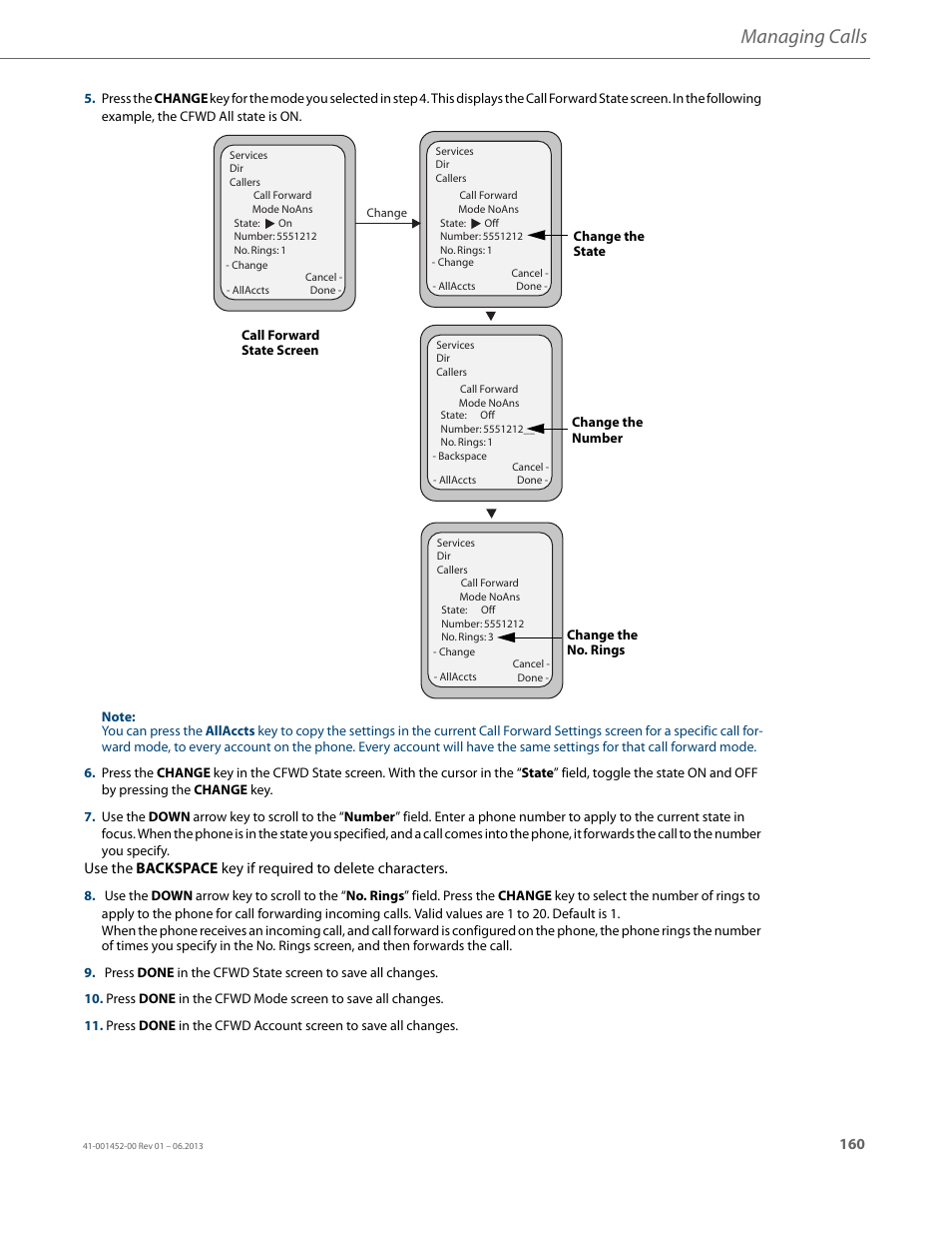 Managing calls | AASTRA 6737i User Guide EN User Manual | Page 167 / 214