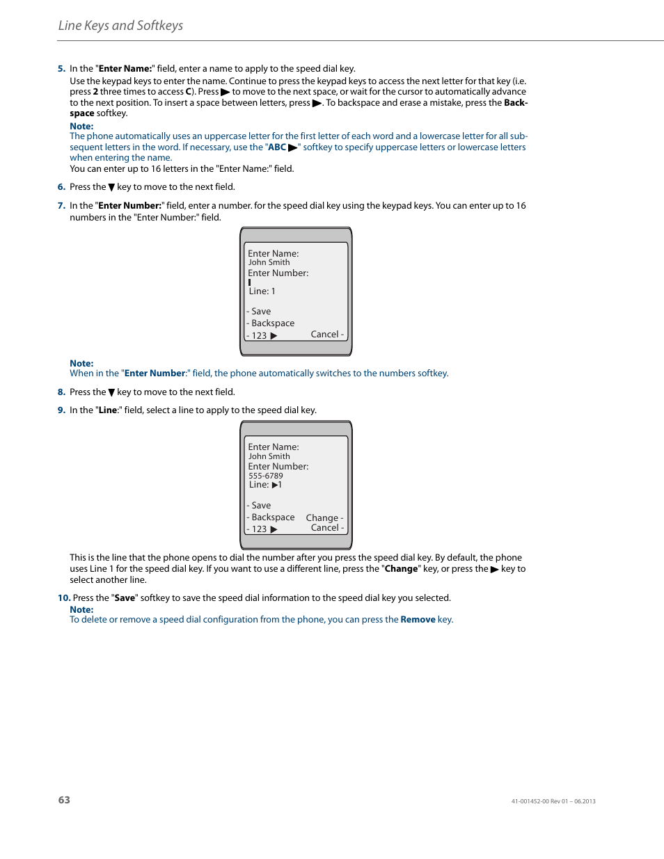 Line keys and softkeys | AASTRA 6737i User Guide EN User Manual | Page 70 / 214
