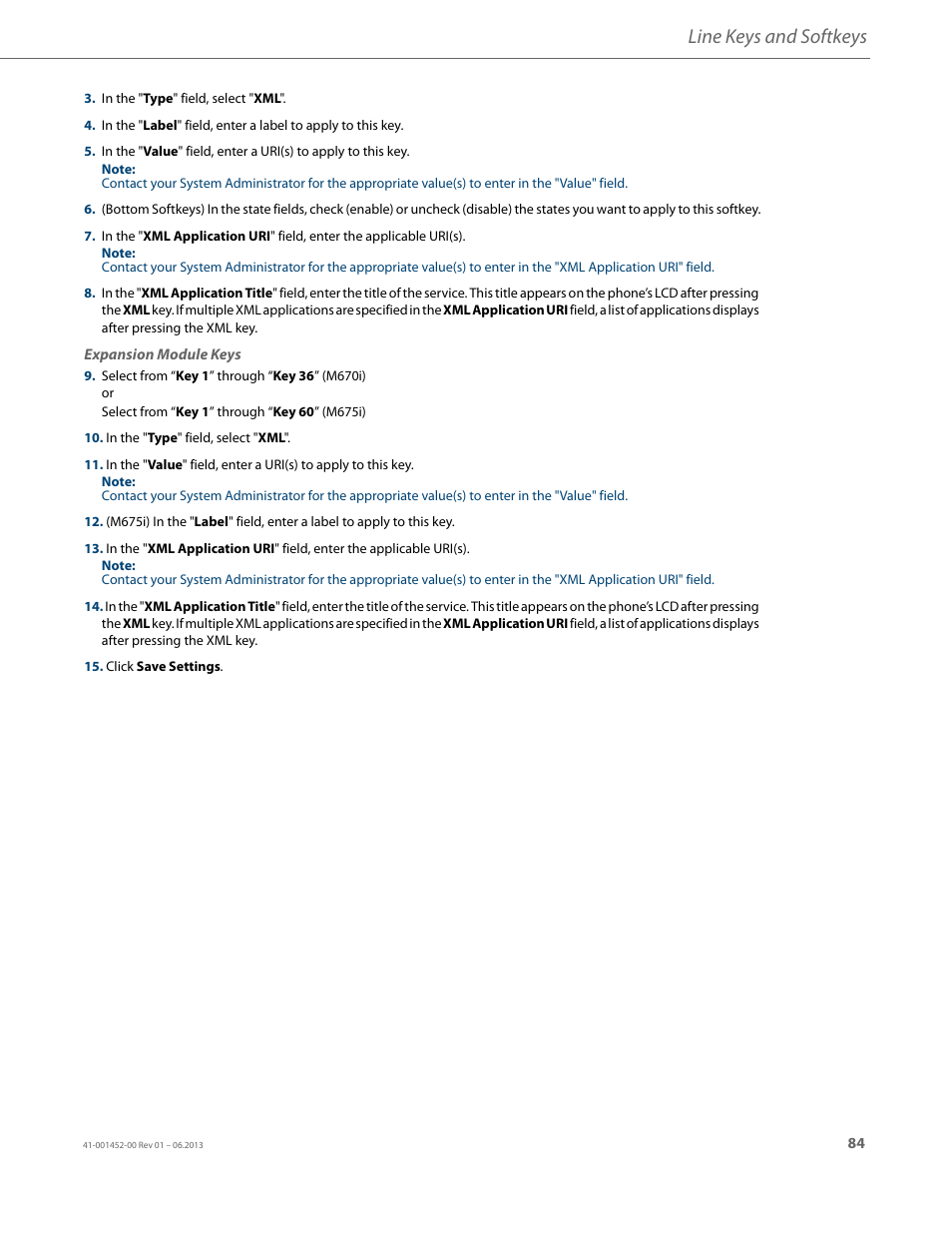 Line keys and softkeys | AASTRA 6737i User Guide EN User Manual | Page 91 / 214