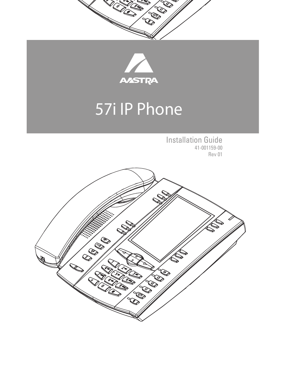AASTRA 6757i Installation Guide EN User Manual | 40 pages