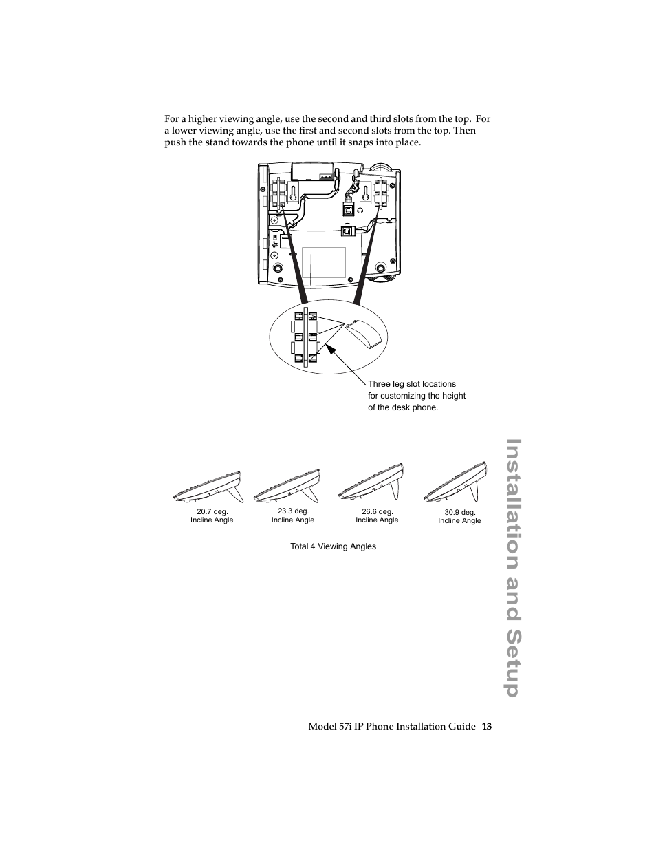 Installation and setup | AASTRA 6757i Installation Guide EN User Manual | Page 19 / 40