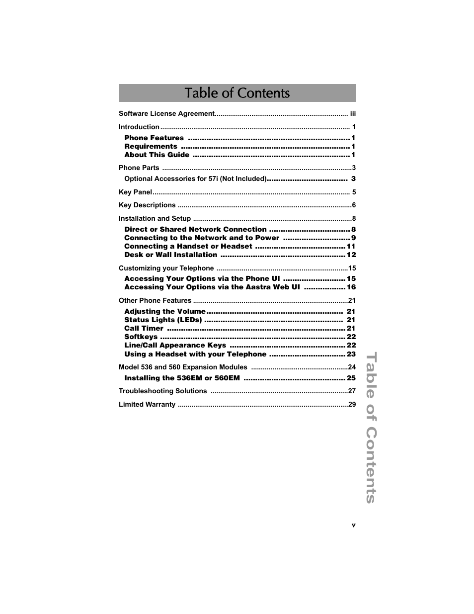 AASTRA 6757i Installation Guide EN User Manual | Page 5 / 40