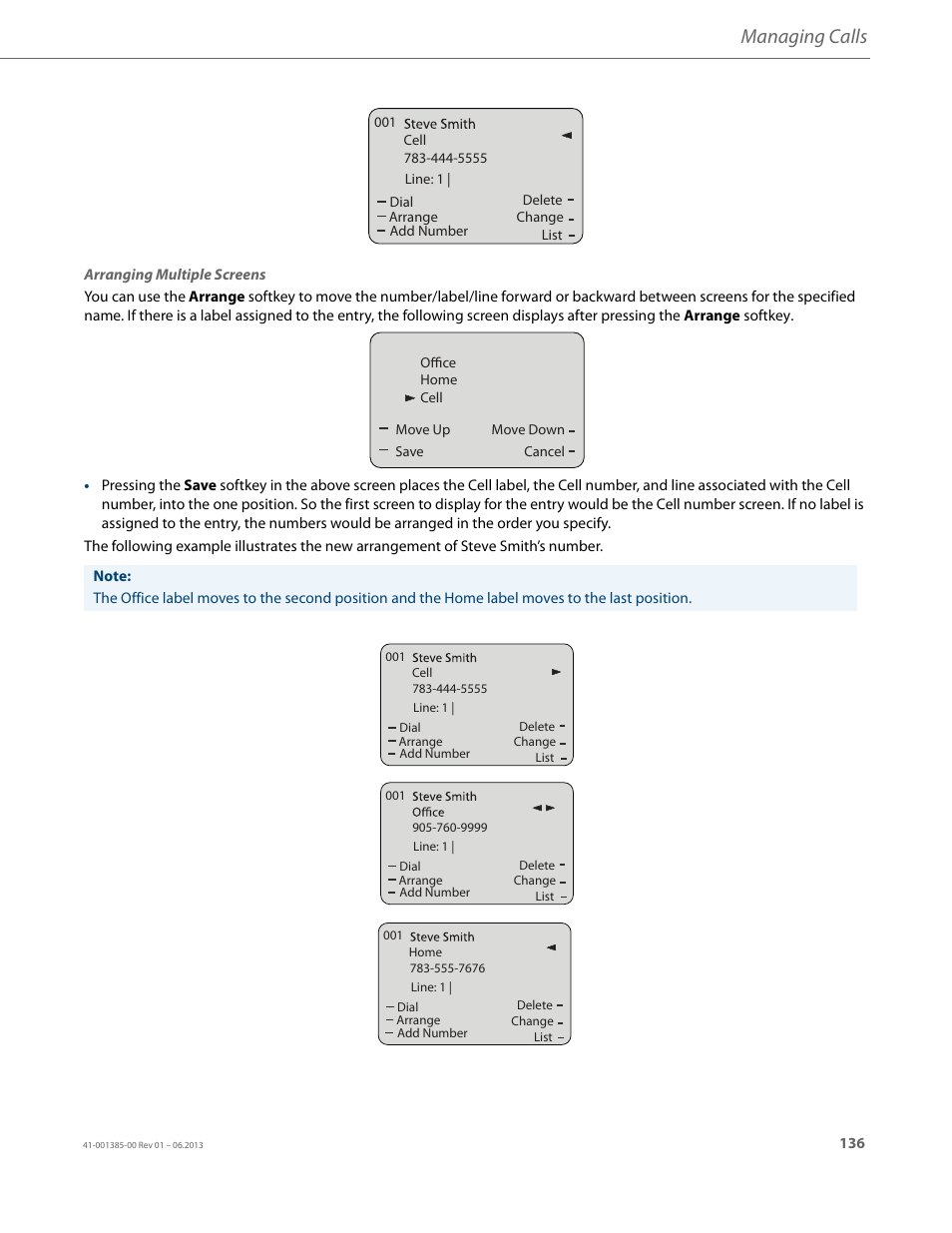 Managing calls | AASTRA 6757i User Guide EN User Manual | Page 143 / 216