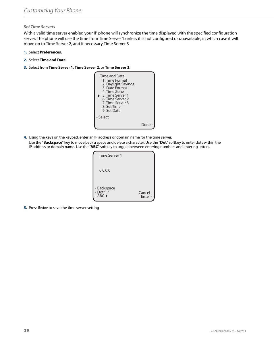 Customizing your phone | AASTRA 6757i User Guide EN User Manual | Page 46 / 216