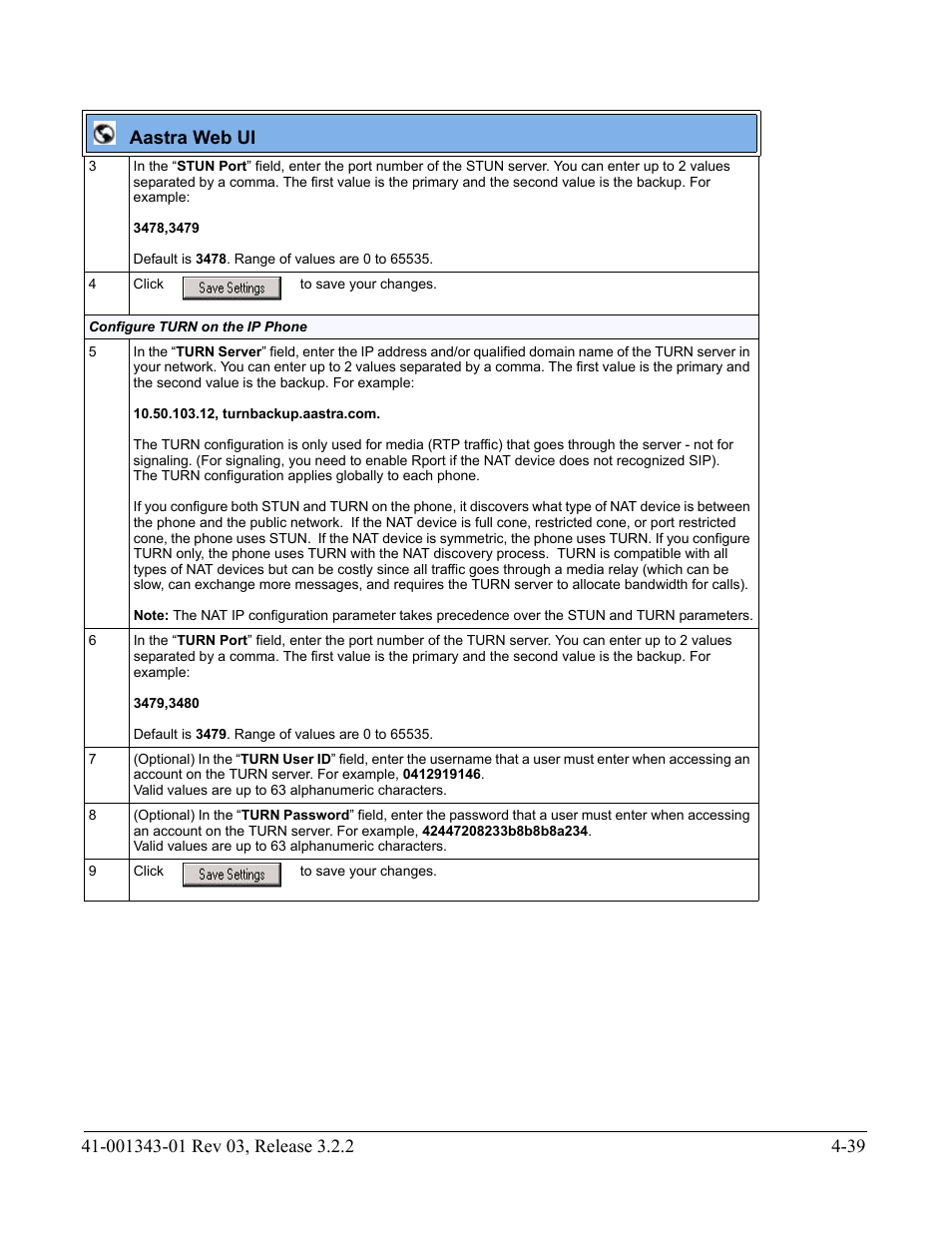 Aastra web ui | AASTRA 6700i series, 9143, 9480i, 9480i CT SIP Administrator Guide EN User Manual | Page 202 / 1049