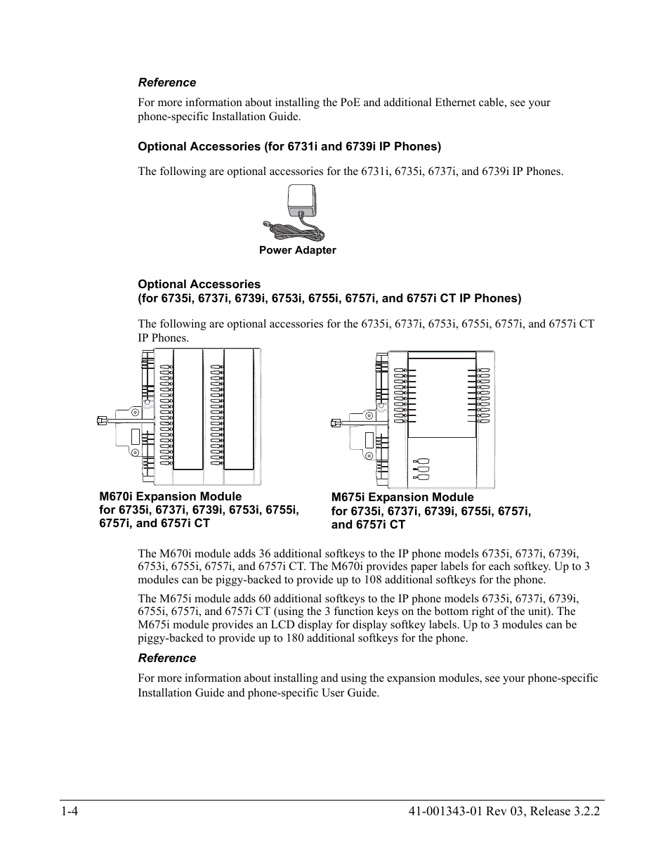 Reference | AASTRA 6700i series, 9143, 9480i, 9480i CT SIP Administrator Guide EN User Manual | Page 21 / 1049