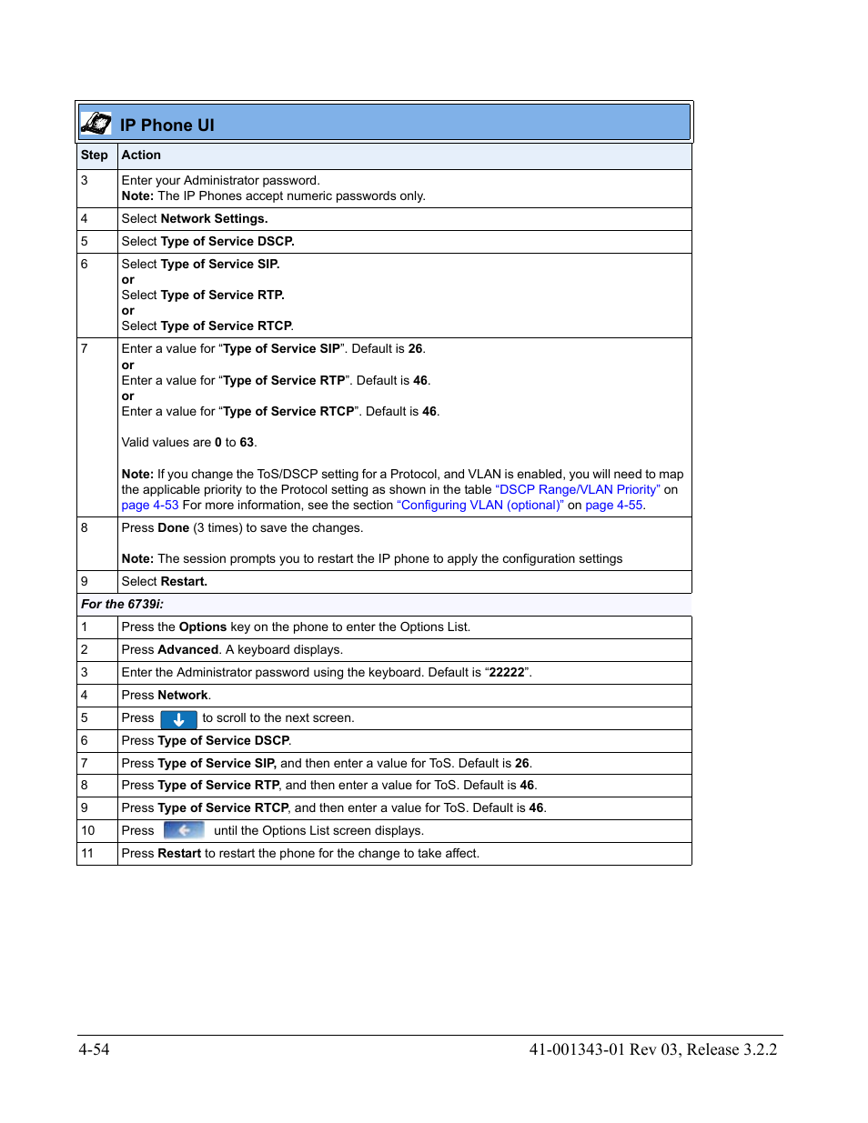 Ip phone ui | AASTRA 6700i series, 9143, 9480i, 9480i CT SIP Administrator Guide EN User Manual | Page 217 / 1049