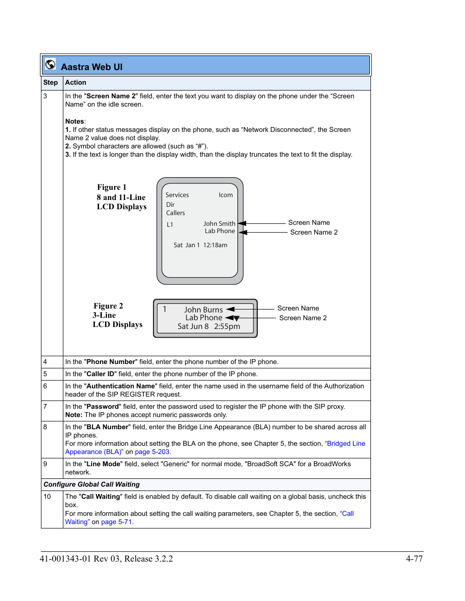 AASTRA 6700i series, 9143, 9480i, 9480i CT SIP Administrator Guide EN User Manual | Page 240 / 1049