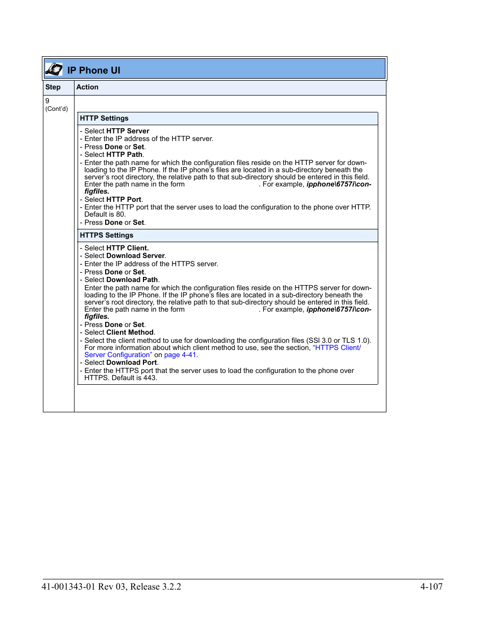 Ip phone ui | AASTRA 6700i series, 9143, 9480i, 9480i CT SIP Administrator Guide EN User Manual | Page 270 / 1049