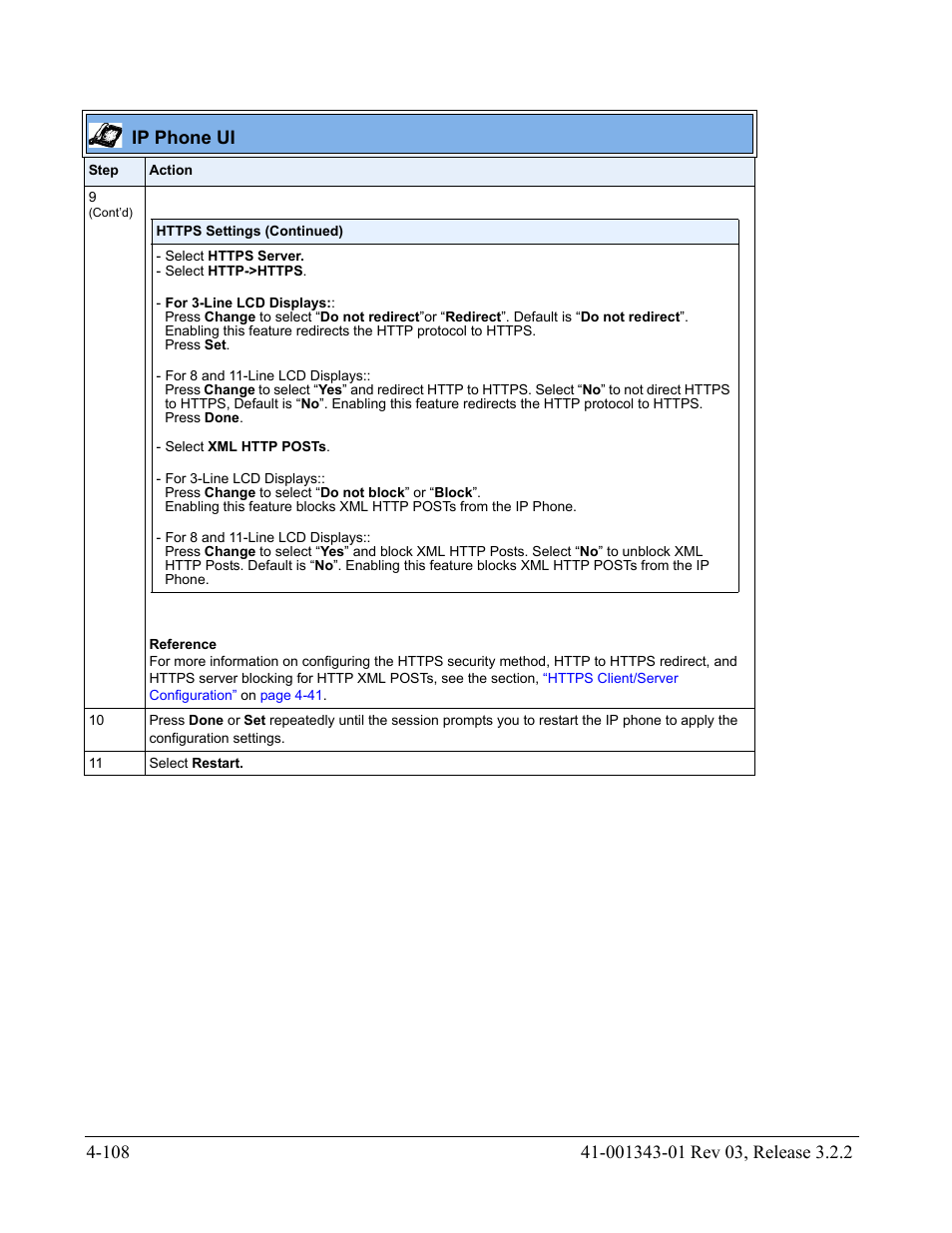 Ip phone ui | AASTRA 6700i series, 9143, 9480i, 9480i CT SIP Administrator Guide EN User Manual | Page 271 / 1049