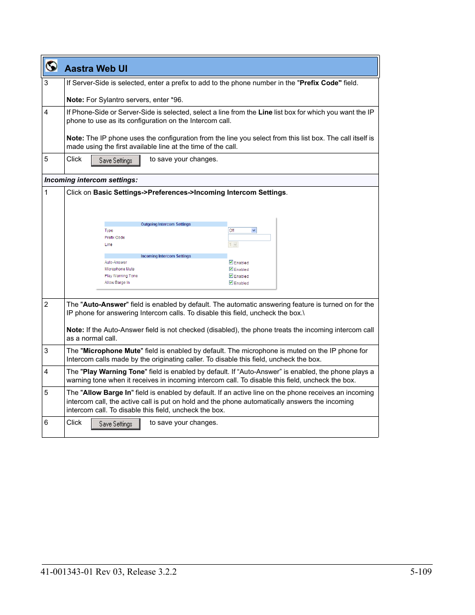 Aastra web ui | AASTRA 6700i series, 9143, 9480i, 9480i CT SIP Administrator Guide EN User Manual | Page 386 / 1049