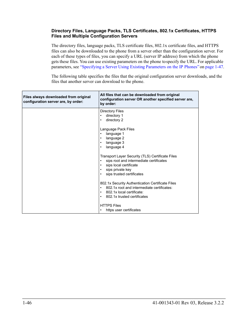 AASTRA 6700i series, 9143, 9480i, 9480i CT SIP Administrator Guide EN User Manual | Page 63 / 1049