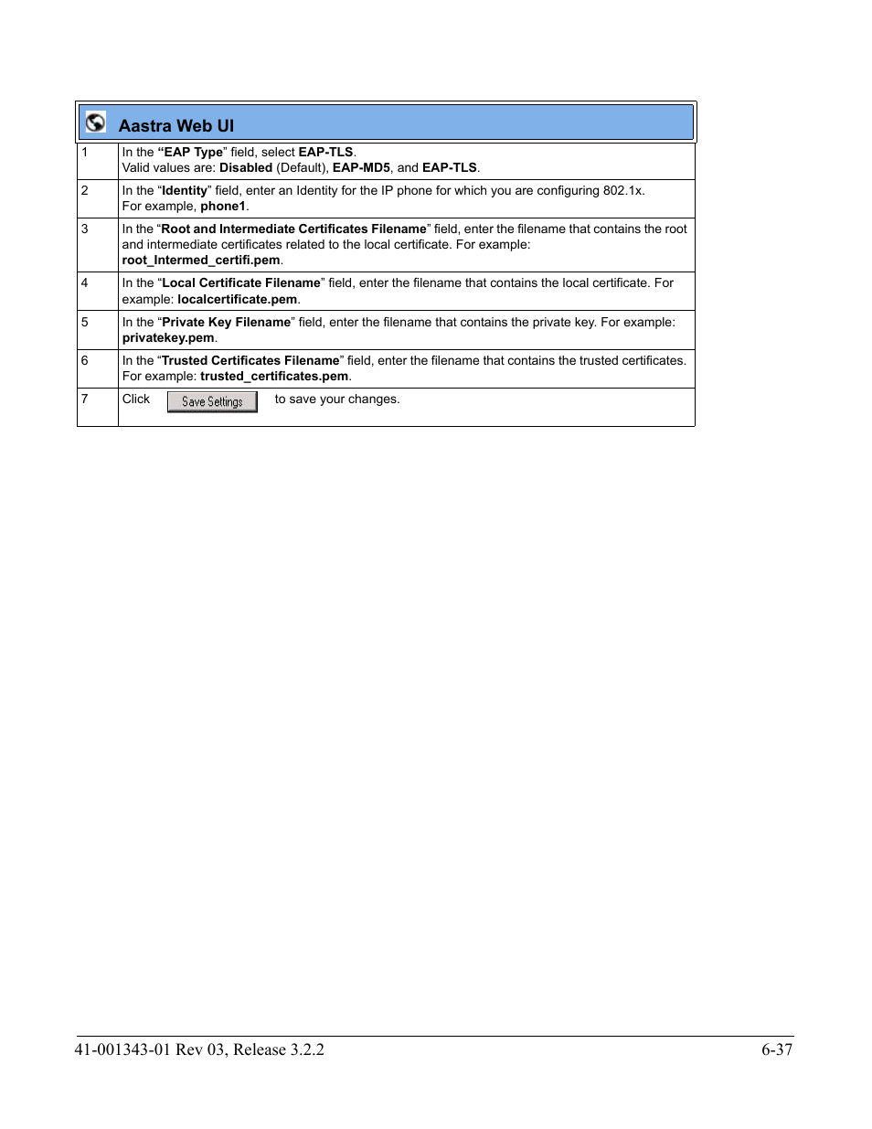AASTRA 6700i series, 9143, 9480i, 9480i CT SIP Administrator Guide EN User Manual | Page 664 / 1049