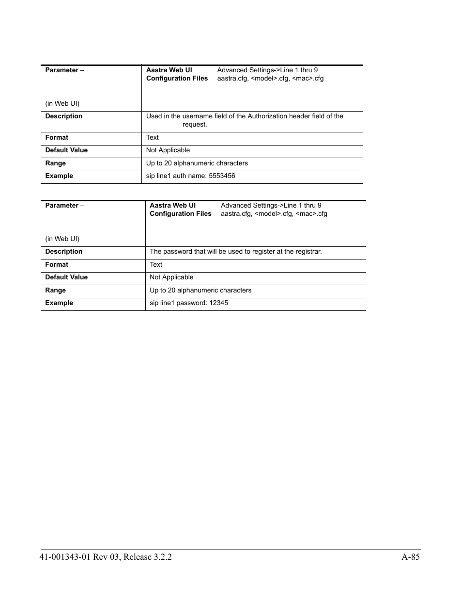 AASTRA 6700i series, 9143, 9480i, 9480i CT SIP Administrator Guide EN User Manual | Page 816 / 1049
