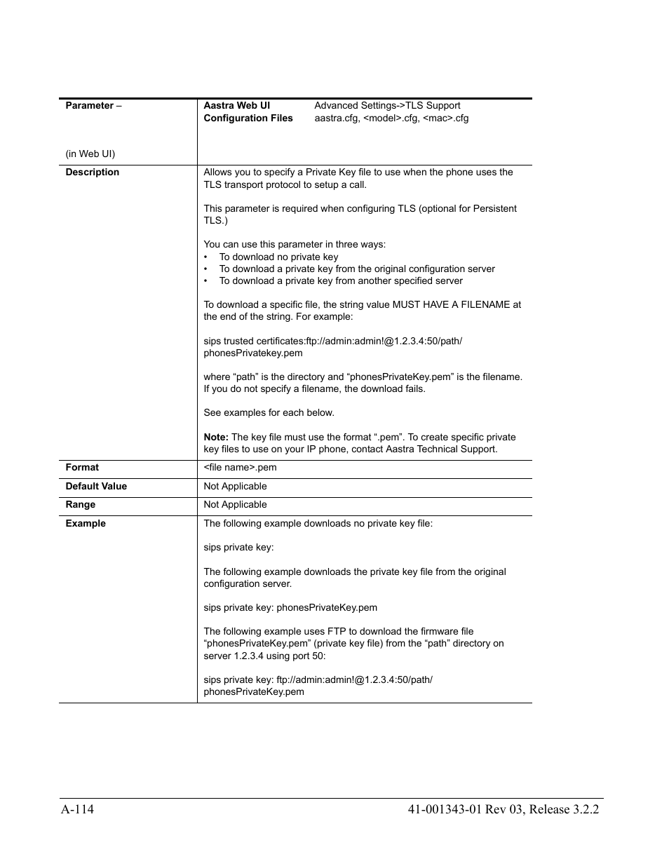AASTRA 6700i series, 9143, 9480i, 9480i CT SIP Administrator Guide EN User Manual | Page 845 / 1049