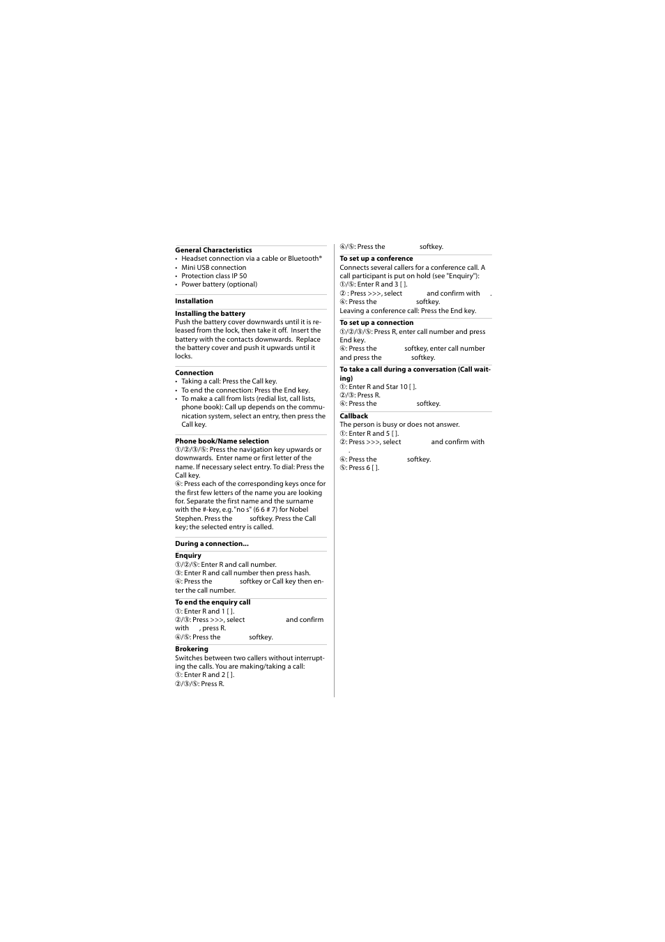 AASTRA 620d for Aastra 400 Quick User Guide User Manual | Page 5 / 30