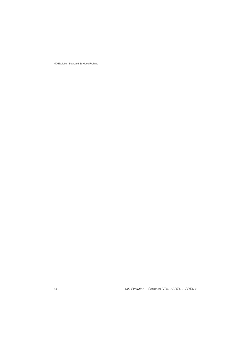 AASTRA DT4x2 for MD Evolution User Guide EN User Manual | Page 142 / 166