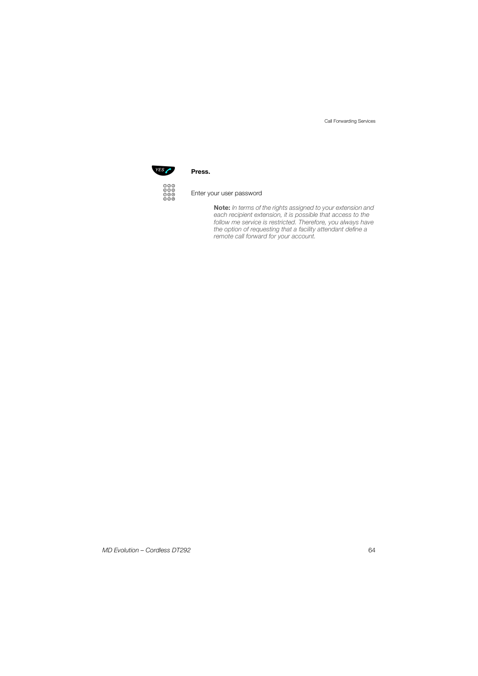 AASTRA DT292 for MD Evolution User Guide EN User Manual | Page 65 / 148