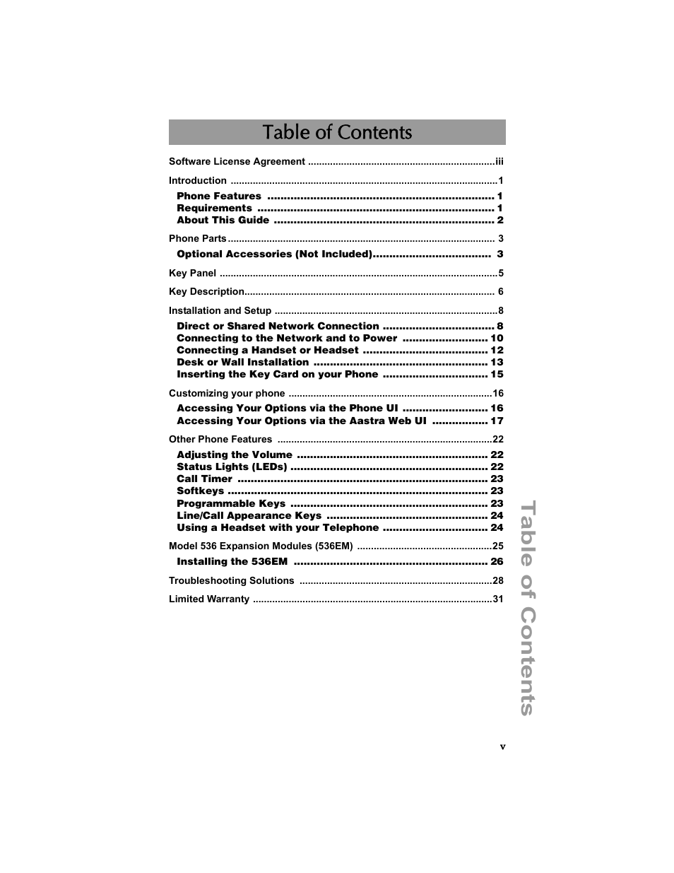 AASTRA 6755i Installation Guide EN User Manual | Page 5 / 42