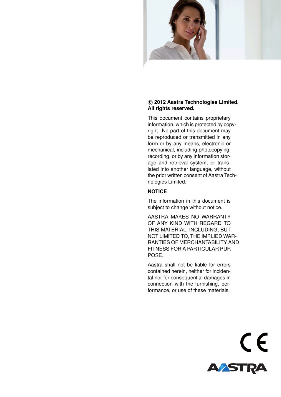 AASTRA AMC 3 for Android EN User Manual | Page 57 / 57