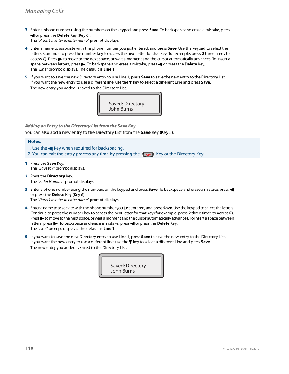 Managing calls | AASTRA 6730i (Version 3.2) User Guide EN User Manual | Page 116 / 185