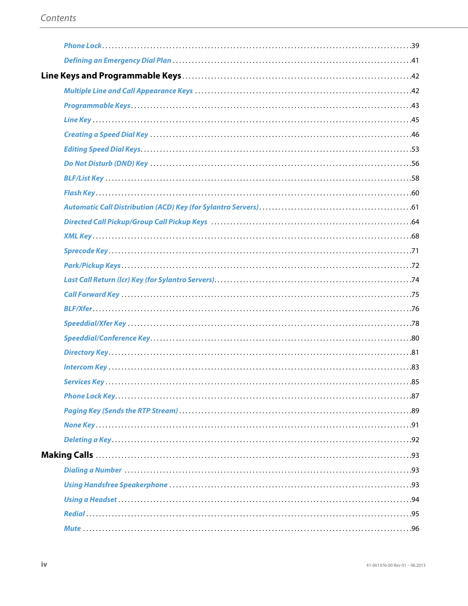AASTRA 6730i (Version 3.2) User Guide EN User Manual | Page 4 / 185