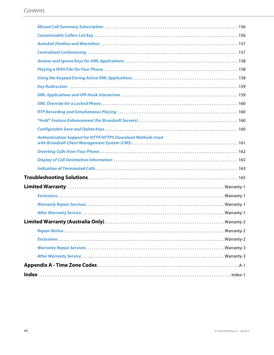AASTRA 6730i (Version 3.2) User Guide EN User Manual | Page 6 / 185