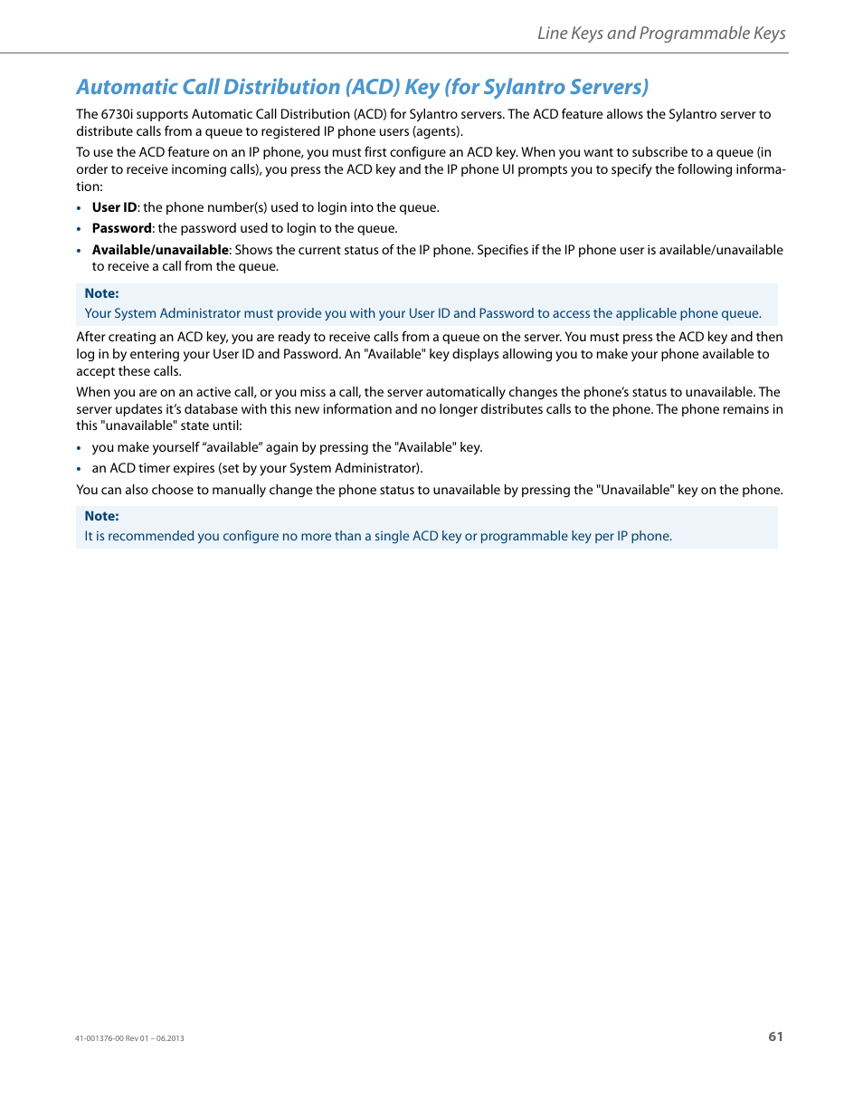 Line keys and programmable keys | AASTRA 6730i (Version 3.2) User Guide EN User Manual | Page 67 / 185
