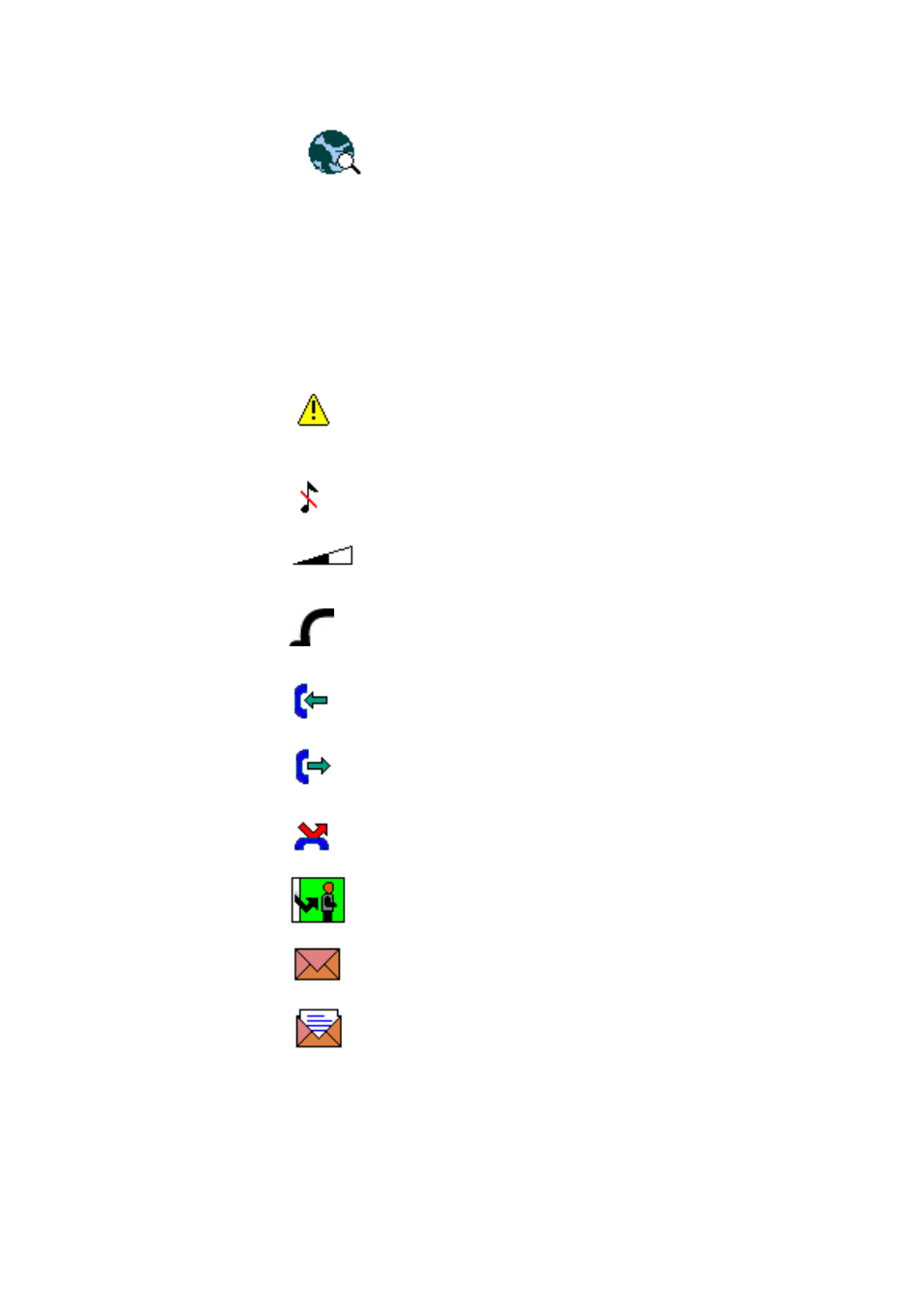 2 message icons | AASTRA 7446ip (5446ip) for MX-ONE User Guide EN User Manual | Page 15 / 92