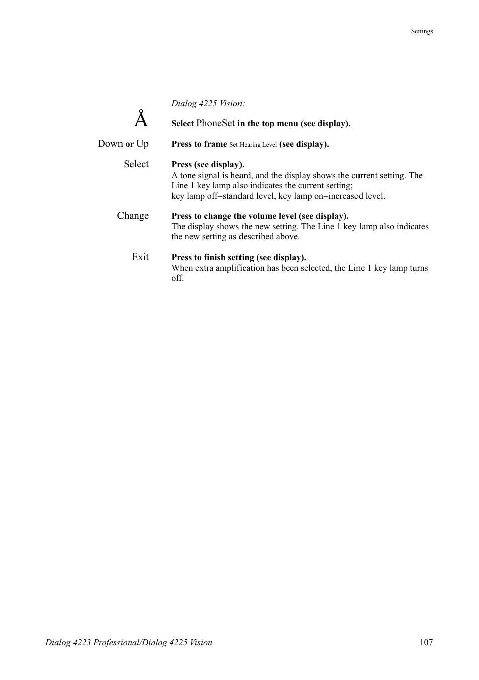 AASTRA 4225 for MX-ONE Telephony Switch User Manual | Page 107 / 139