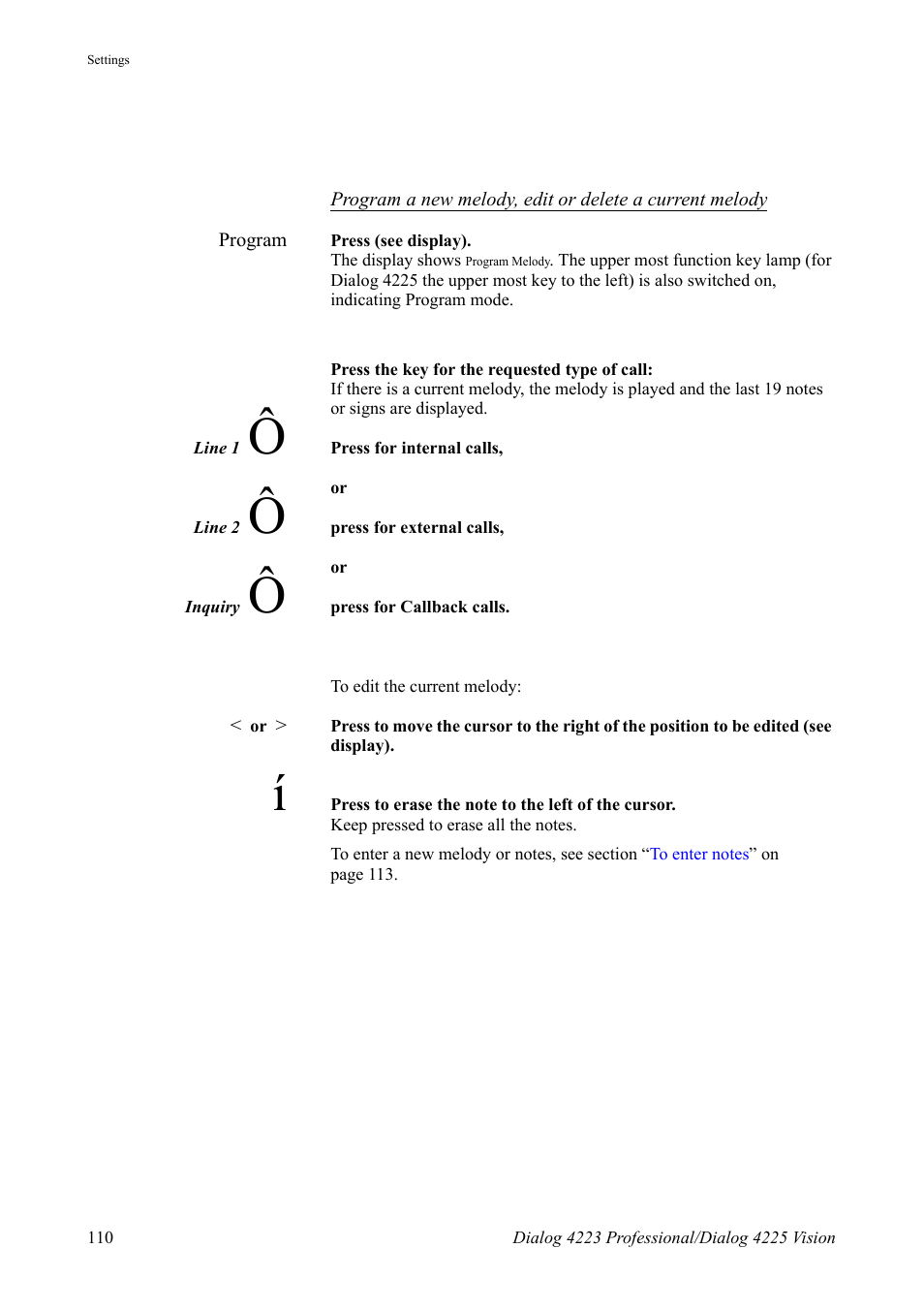 AASTRA 4225 for MX-ONE Telephony Switch User Manual | Page 110 / 139
