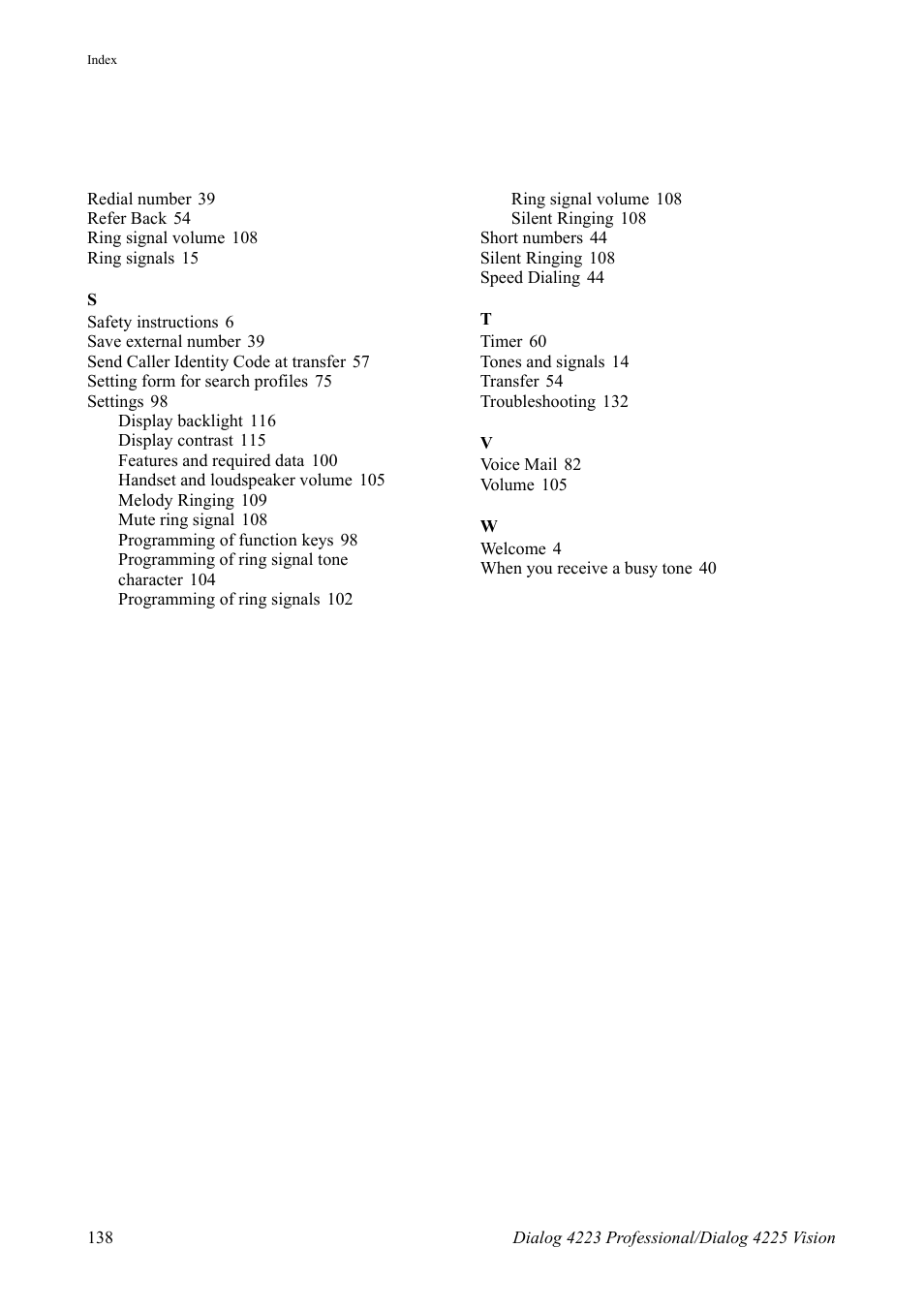 AASTRA 4225 for MX-ONE Telephony Switch User Manual | Page 138 / 139