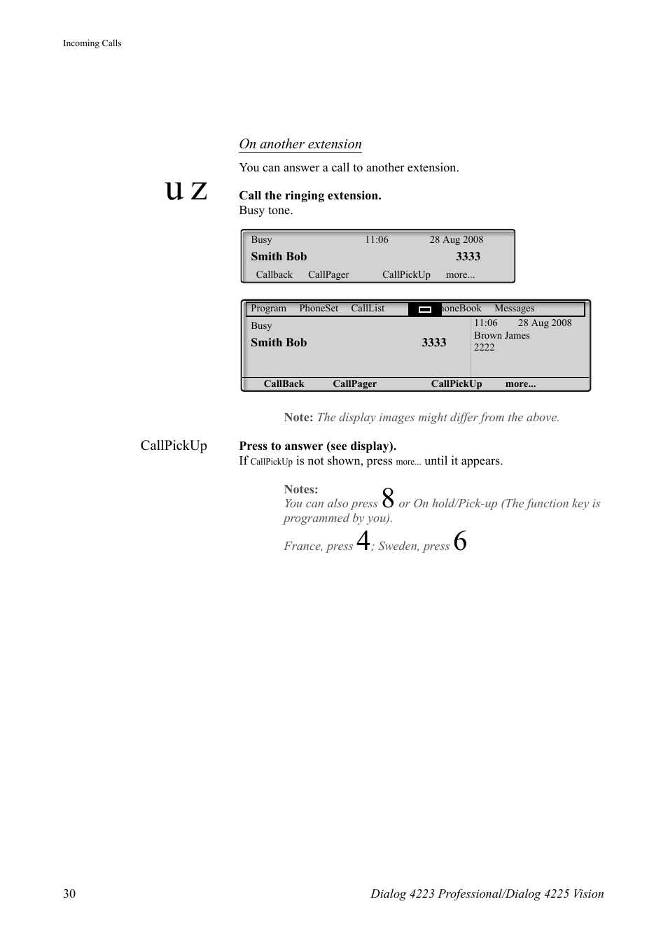 AASTRA 4225 for MX-ONE Telephony Switch User Manual | Page 30 / 139