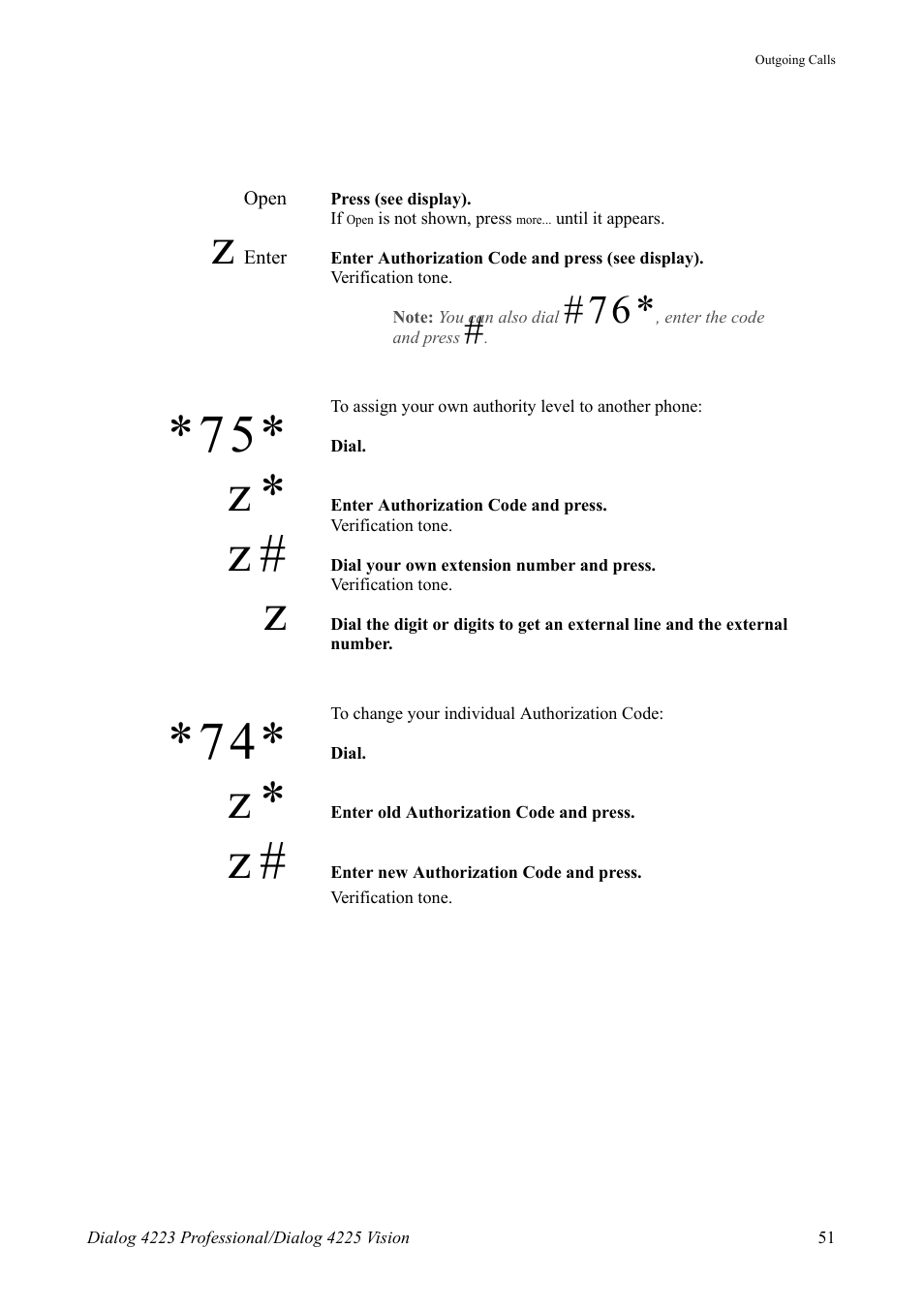 AASTRA 4225 for MX-ONE Telephony Switch User Manual | Page 51 / 139