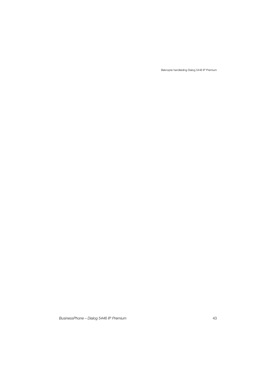 AASTRA 7446ip (5446ip) for BusinessPhone Quick Reference Guide User Manual | Page 42 / 58