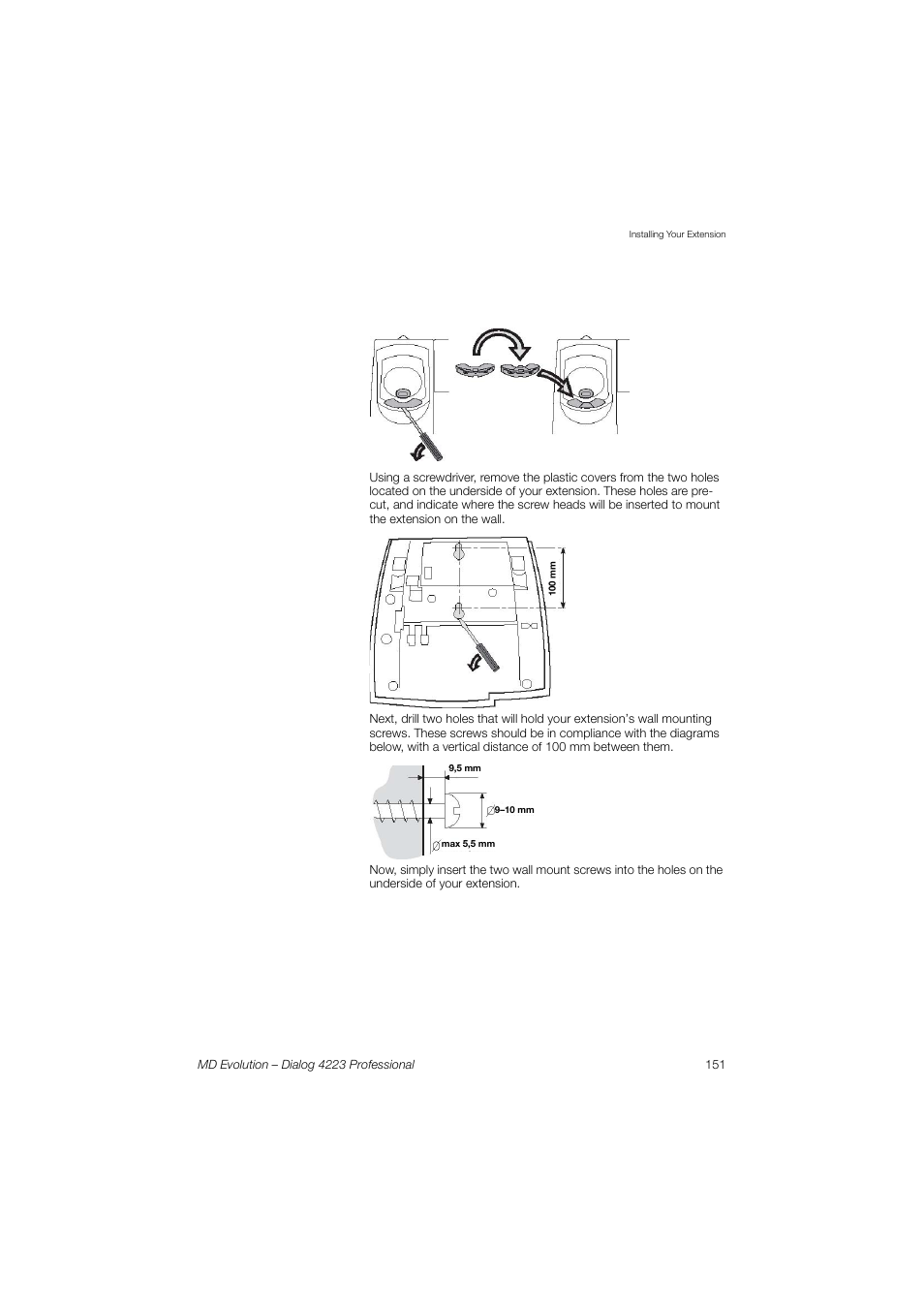 AASTRA 4223 Professional for MD Evolution User Guide User Manual | Page 150 / 165