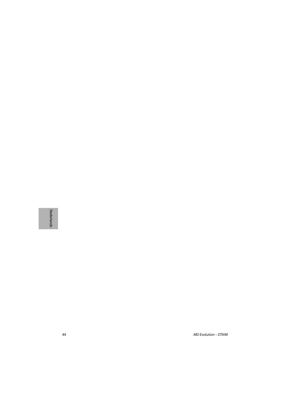 AASTRA DT690 for MD Evolution Quick Reference Guide User Manual | Page 44 / 80