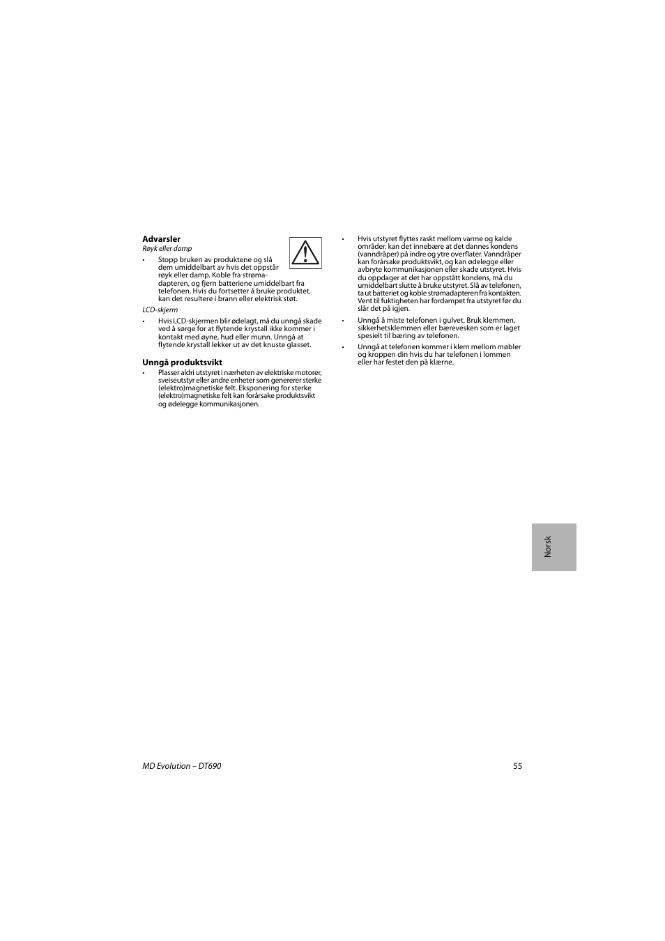 AASTRA DT690 for MD Evolution Quick Reference Guide User Manual | Page 55 / 80