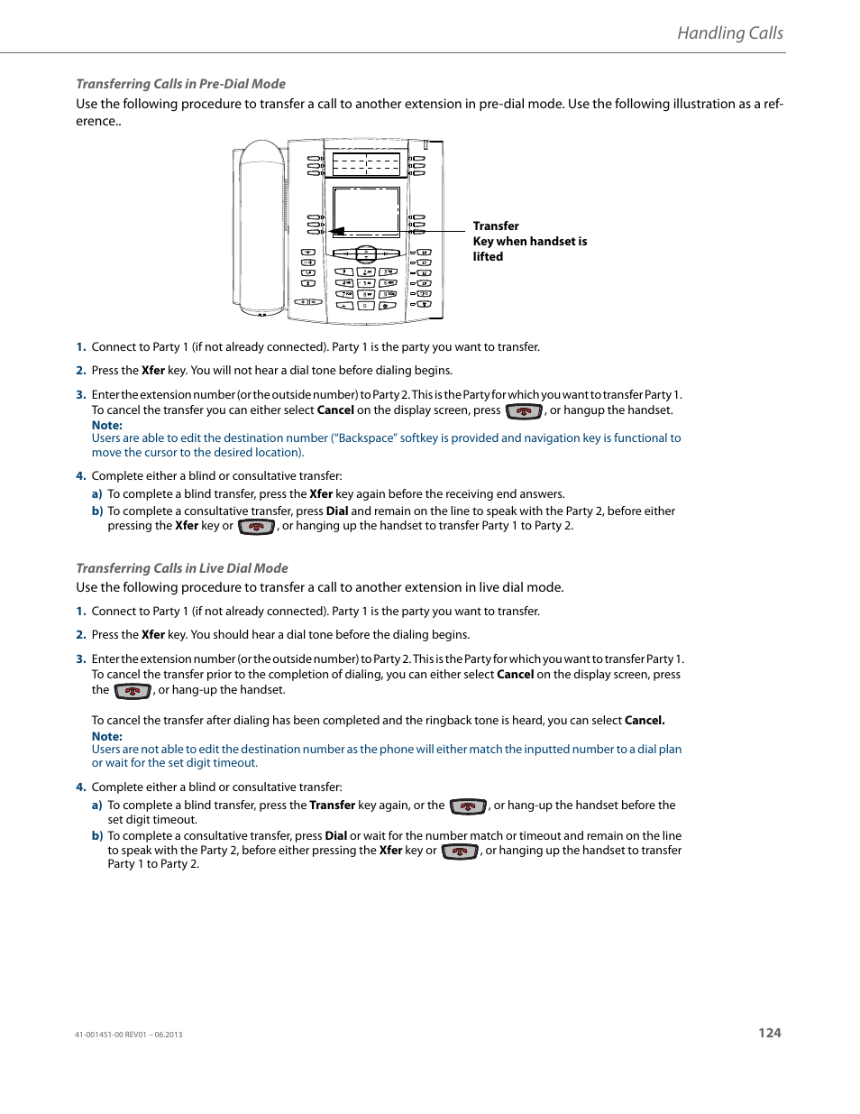 Handling calls | AASTRA 6735i User Guide EN User Manual | Page 131 / 220