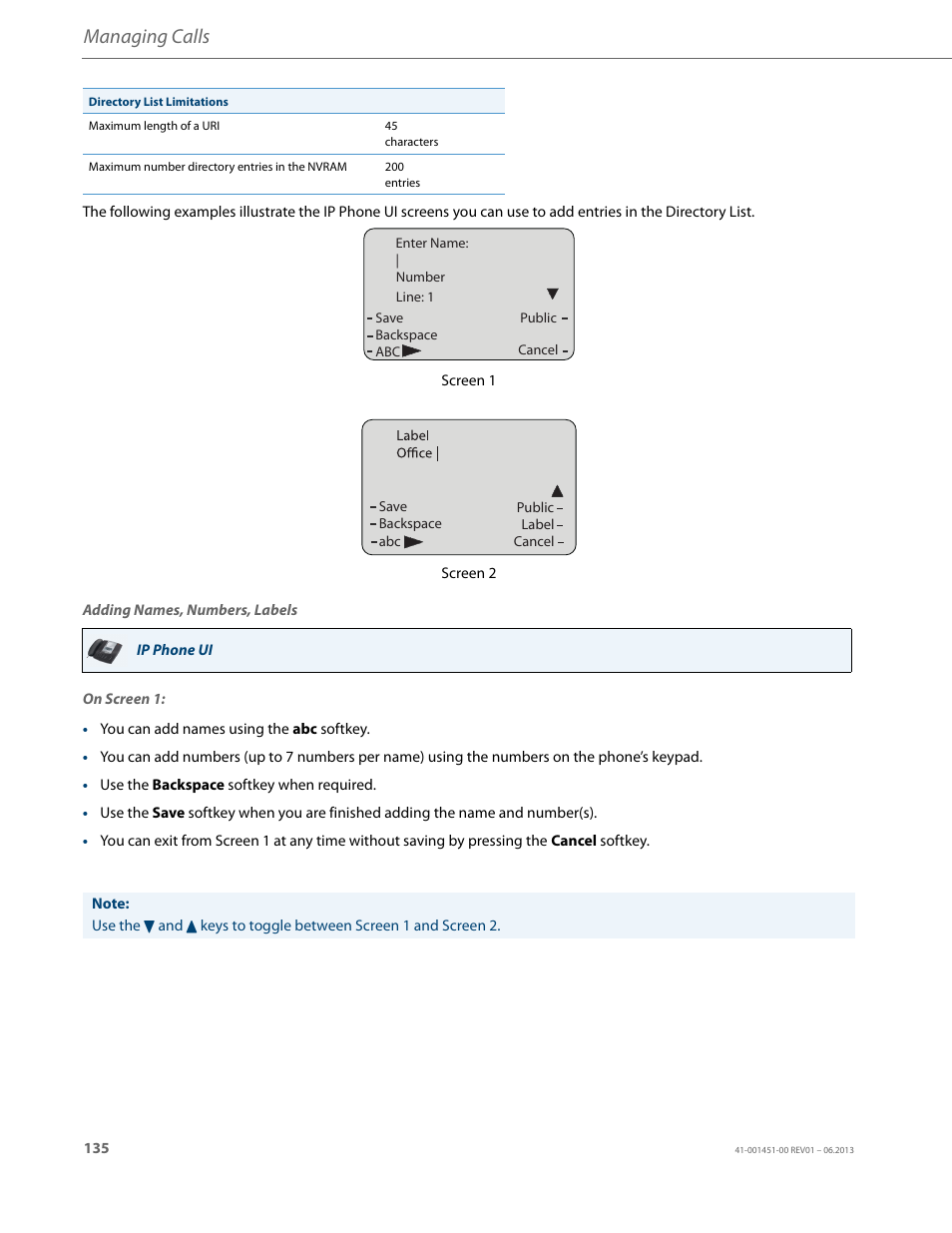 Managing calls | AASTRA 6735i User Guide EN User Manual | Page 142 / 220