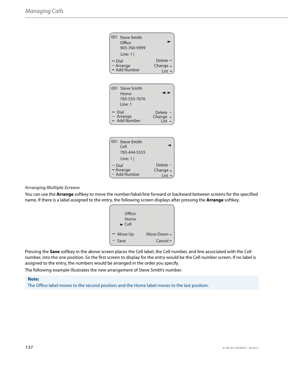 Managing calls | AASTRA 6735i User Guide EN User Manual | Page 144 / 220
