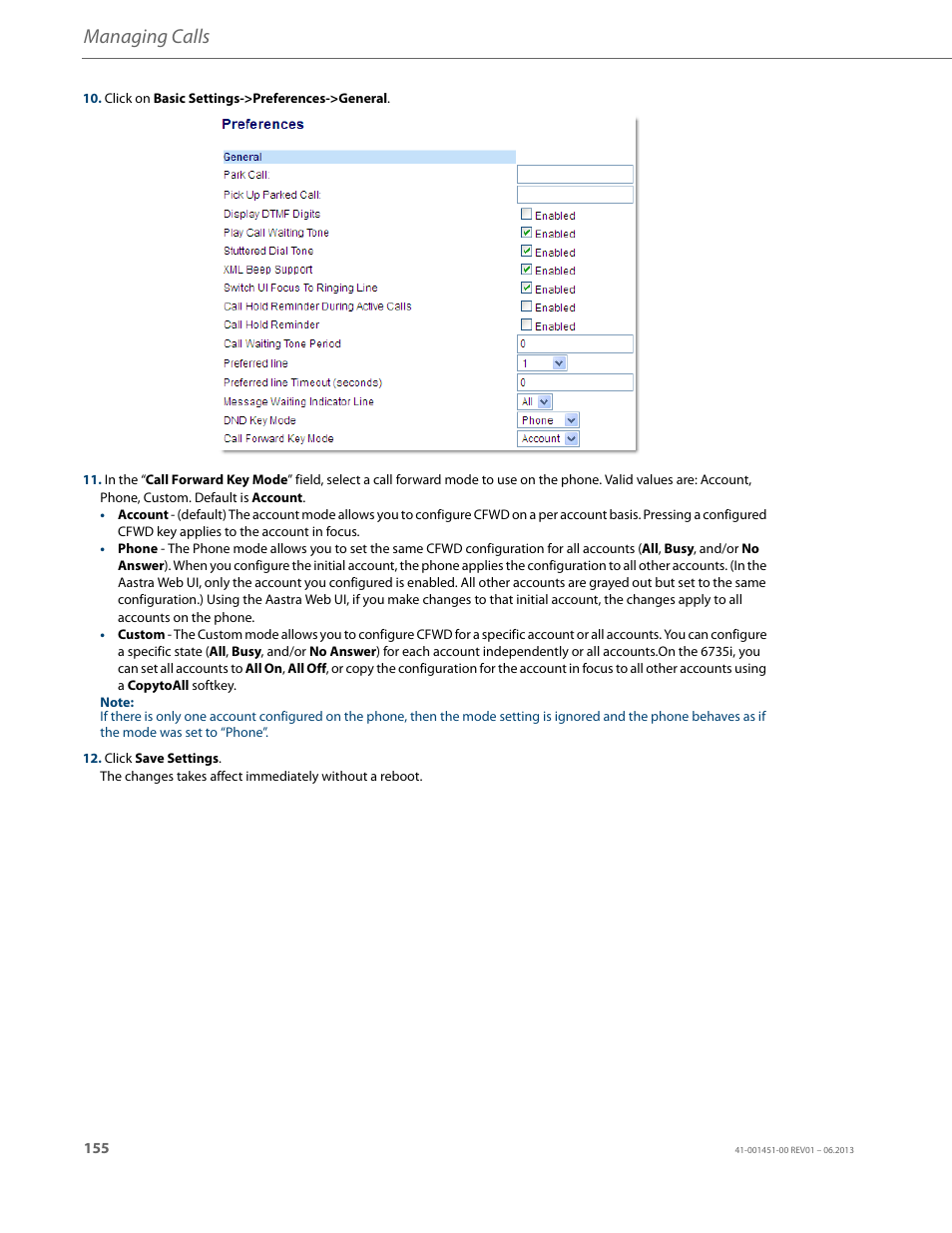 Managing calls | AASTRA 6735i User Guide EN User Manual | Page 162 / 220