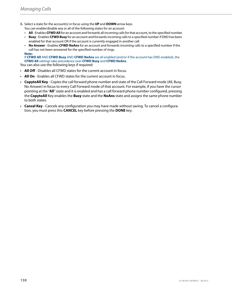 Managing calls | AASTRA 6735i User Guide EN User Manual | Page 166 / 220