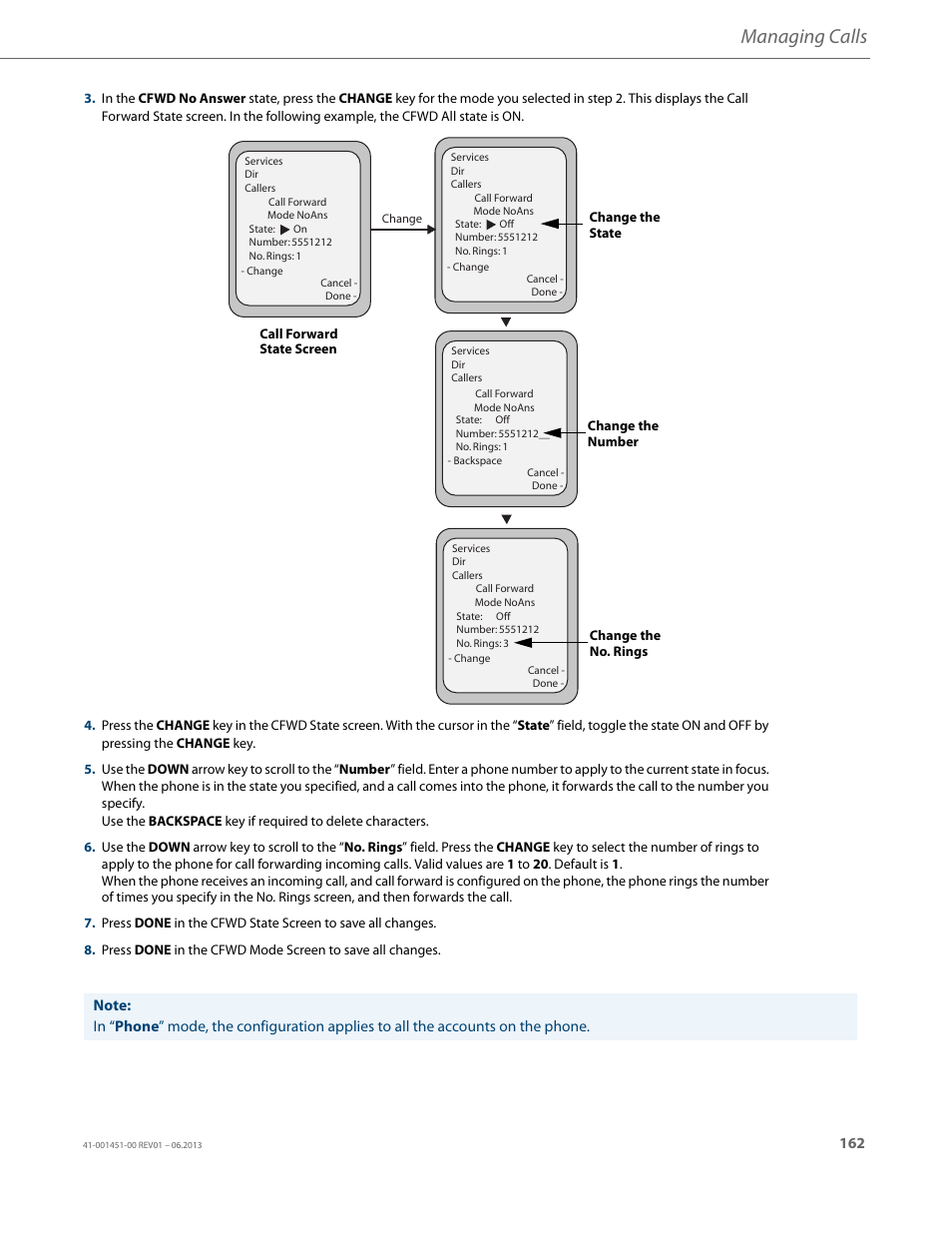 Managing calls | AASTRA 6735i User Guide EN User Manual | Page 169 / 220