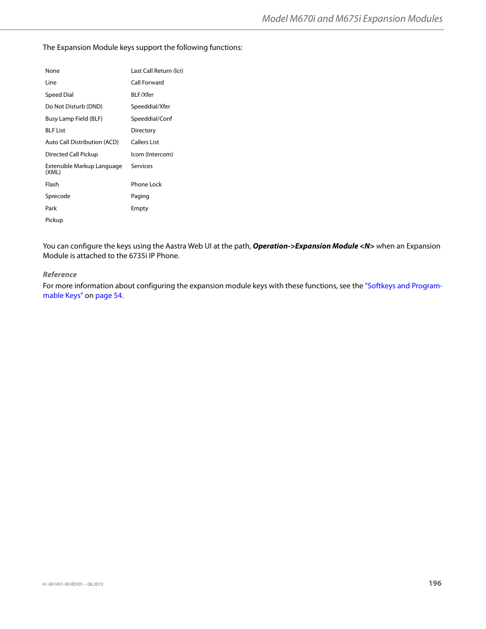 AASTRA 6735i User Guide EN User Manual | Page 203 / 220