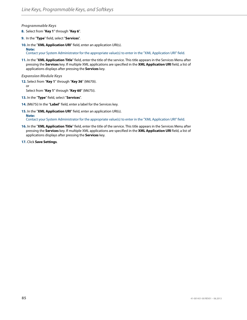 Line keys, programmable keys, and softkeys | AASTRA 6735i User Guide EN User Manual | Page 92 / 220